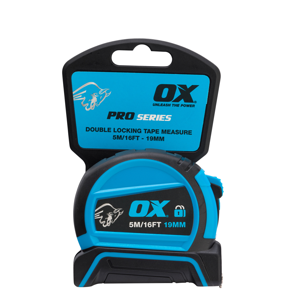 OX Pro Dual Auto Lock Tape Measure - 5m / 16ft - Image 3