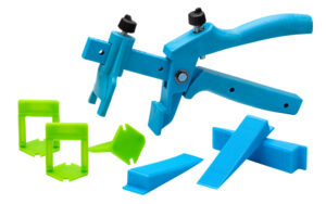 OX Pro Tile Leveling Kit -100 Wedges, 100 5mm x 13mm Spacers and Pliers