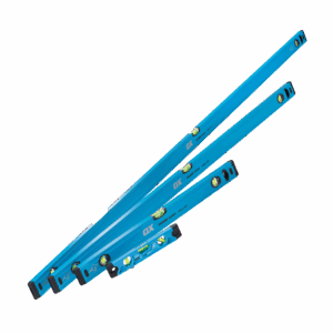OX Trade 4 Piece Level Set - Includes 600mm, 1200mm, 1800mm & Torpedo Levels