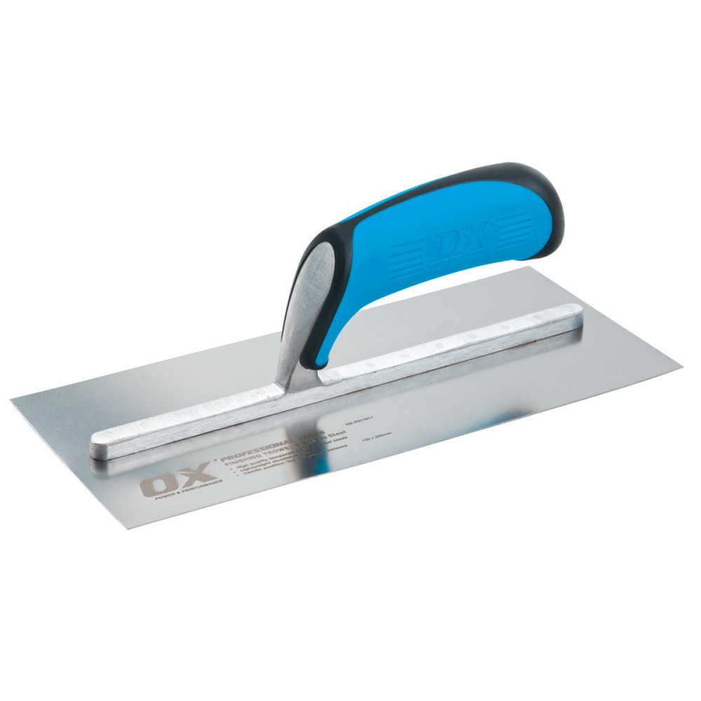 OX Pro Stainless Steel Plasterers Trowel - 127 X 356mm / 14in