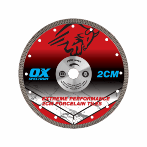 OX Pro 2CM Porcelain Cutting Blade - 230/25.4mm