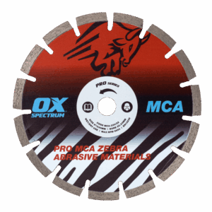 Spectrum Superior Zebra Dia Blade - Abrasive - 115/22.23mm