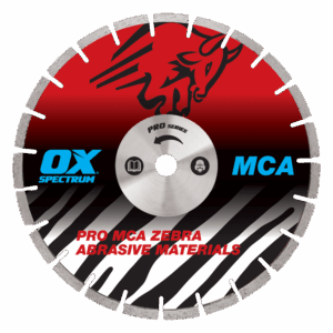 Spectrum Superior Zebra Dia Blade - Abrasive - 350/20mm