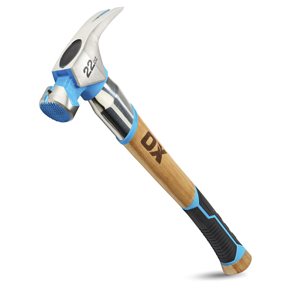 OX Pro 22-Ounce Milled Face Framing Hammer