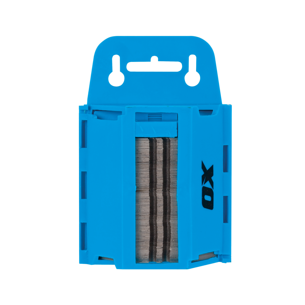 OX Pro Heavy Duty Knife Blades & Dispenser (100 Pack)