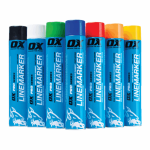 OX Pro Permanent Line Marker Spray - Yellow - 750ml