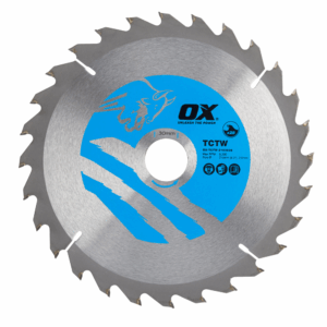 OX Wood Cutting Circular Saw Blade 210/30mm, 28 Teeth ATB