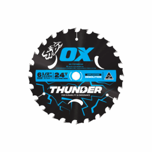 OX Pro Thunder 165mm Circular Saw Blade | 24T