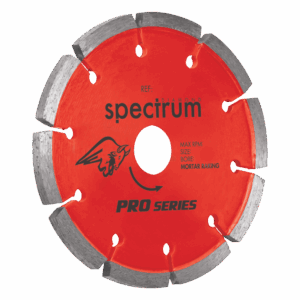 Spectrum Superior Dia Blade - Mortar Raking - 125/22.23mm