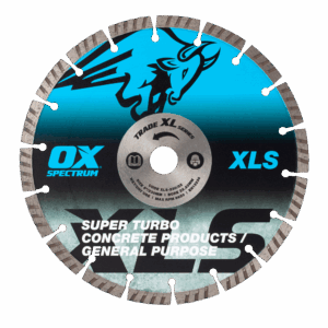 OX Trade XL Super - Turbo Segmented Diamond Blade - Concrete & GP - 230/22.23mm