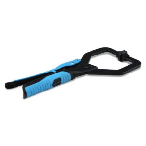 Auto Adjust 11-Inch C Clamp With Swivel Pad - Gripped