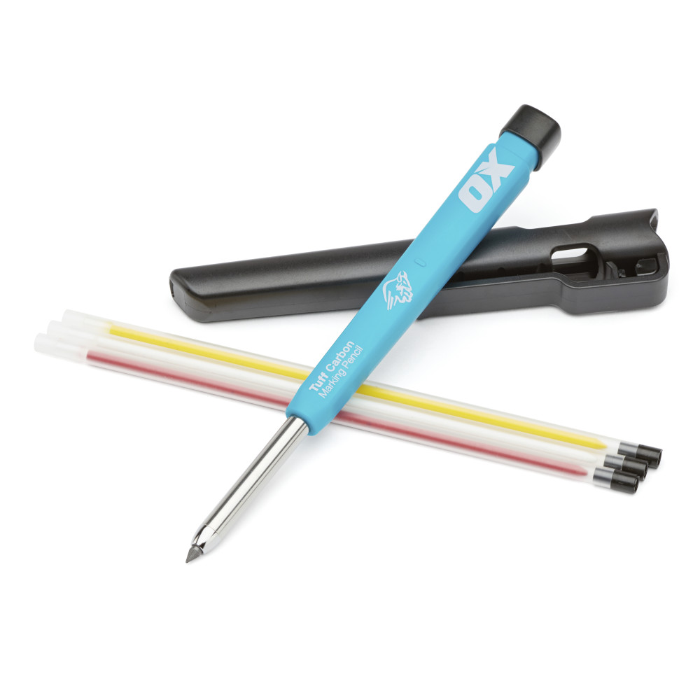 OX Pro Tuff Carbon Pencil Value Pack | Includes Pencil & 3 Leads