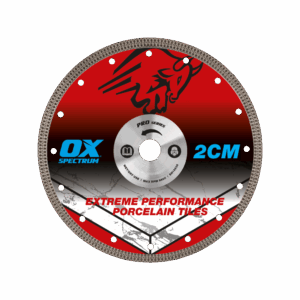 OX Pro 2CM Porcelain Cutting Blade - 250/25.4mm