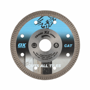 OX Trade XL Cuts All Tiles Diamond Blade - 125/22.23mm