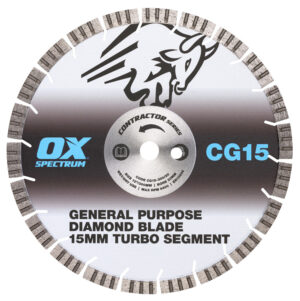 Contractor Diamond Blade 15mm Turbo Segment - General Purpose - 350/20mm