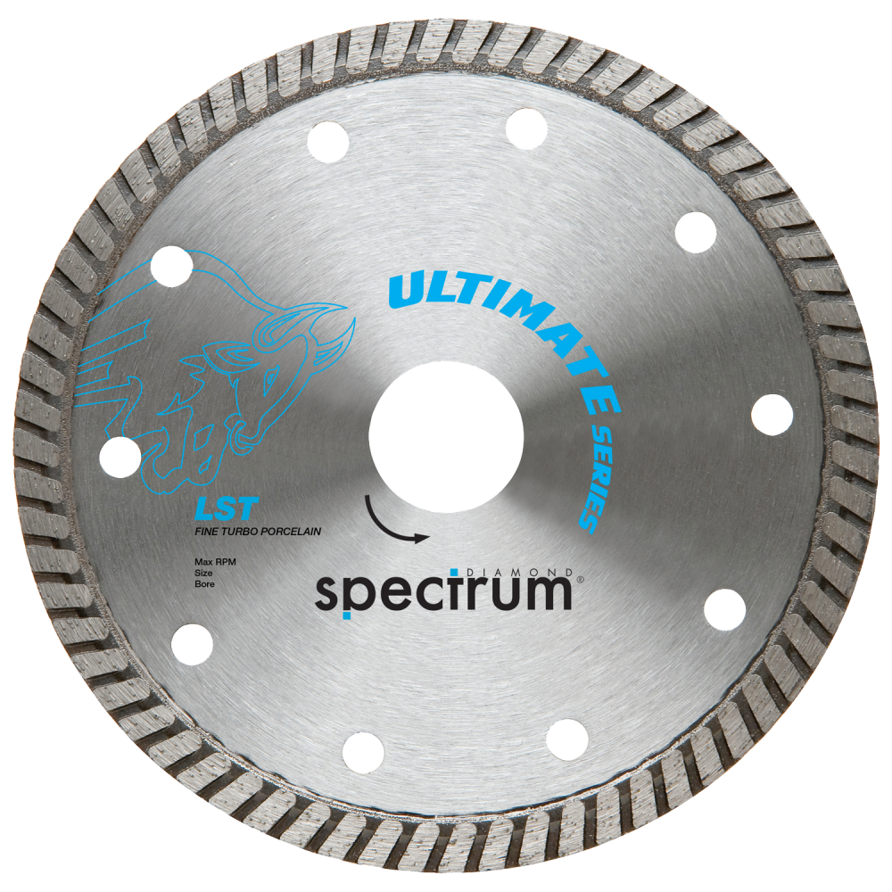 Spectrum Ultimate Thin Turbo Dia Blade - Porcelain - 300/25.4/20mm