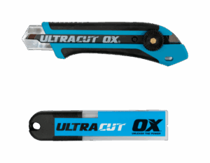 Pro Snap Off Knife & 5 Blades Combo Pack - 1-Inch / 25mm