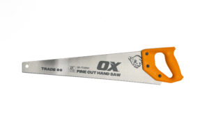 OX Trade Fine Cut Hand Saw - 500mm/20" - (14 TPI)