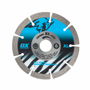 OX Trade XL Abrasive Diamond Blade - 125/22.23mm