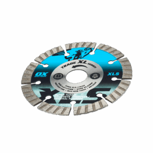 OX Trade XL Super - Turbo Segmented Diamond Blade - Concrete & GP - 115/22.23mm