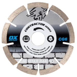 Contractor Diamond Blade - Mortar Raking - 115/22.23mm