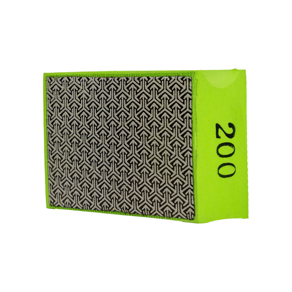 OX Diamond Hand Polishing Pads - 200 Grit