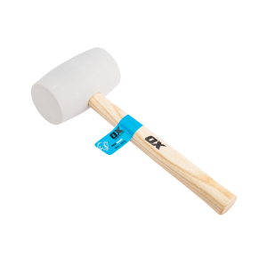 OX Pro White Rubber Mallet - 32oz / 907g