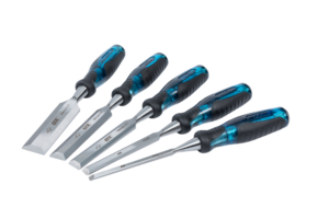 OX Pro 5pce Wood Chisel Set