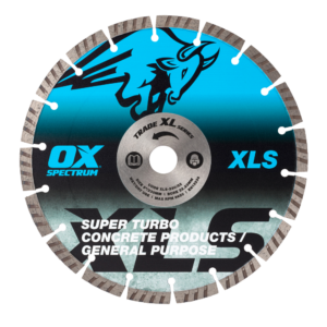 OX Trade XL Super - Turbo Segmented Diamond Blade - Concrete & GP - 230/22.23mm