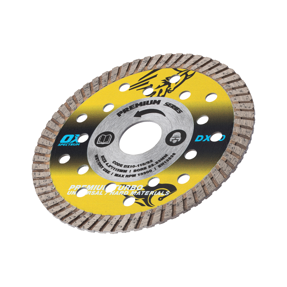 Spectrum Plus Diamond Blade - Universal/Hard - 115/22.23mm