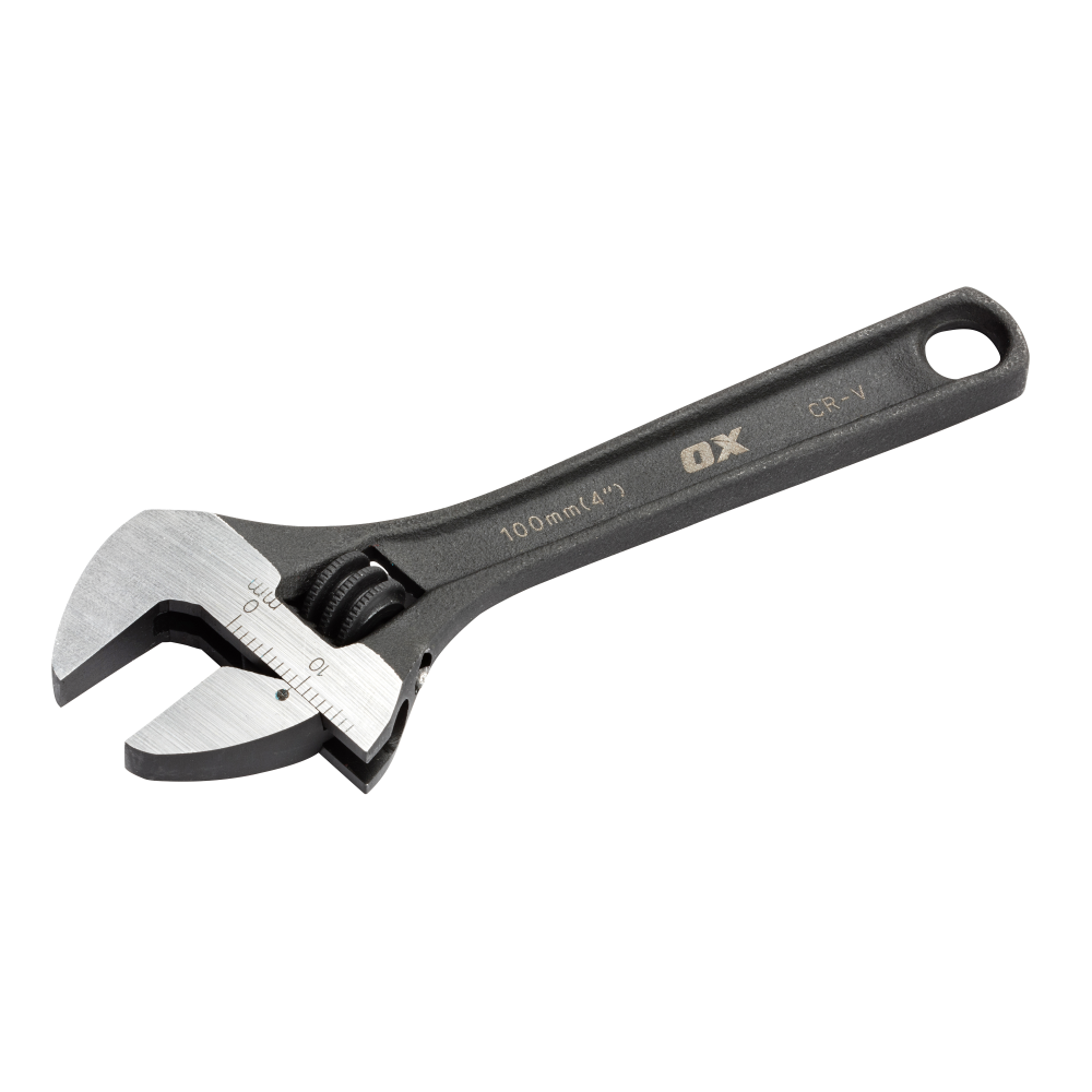 OX Pro Mini Adjustable Wrench - 100mm / 4in